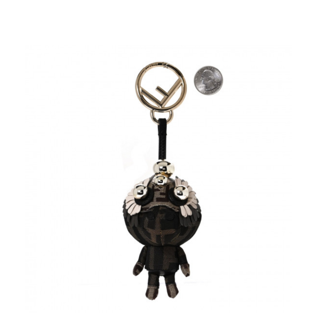 Fendi Zucca Monkey Bah Charm